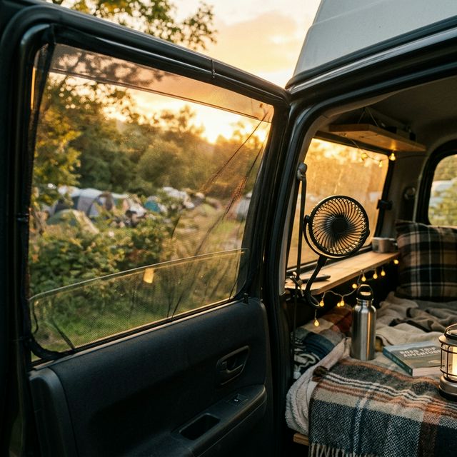 Las 5 Mejores Soluciones de Ventilación y Mosquiteras para tu Coche Camper (Edición 2026)
